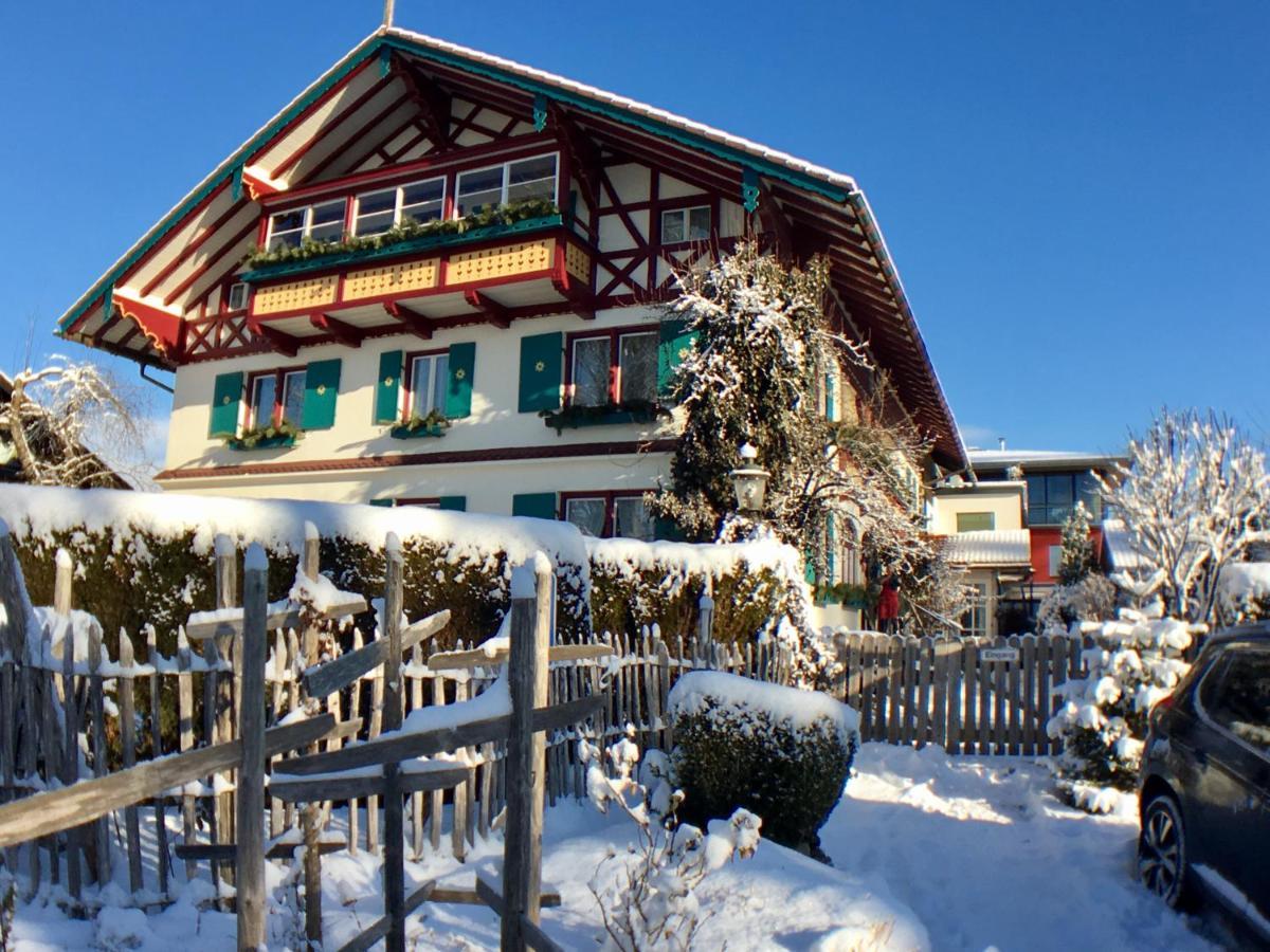 Sonnenhof - Ferienwohnung Oberstaufen Exteriör bild