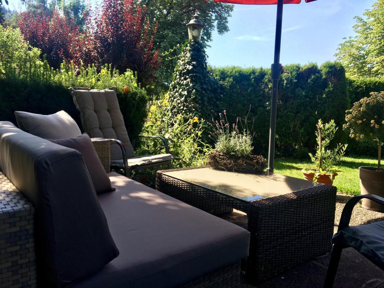 Sonnenhof - Ferienwohnung Oberstaufen Exteriör bild
