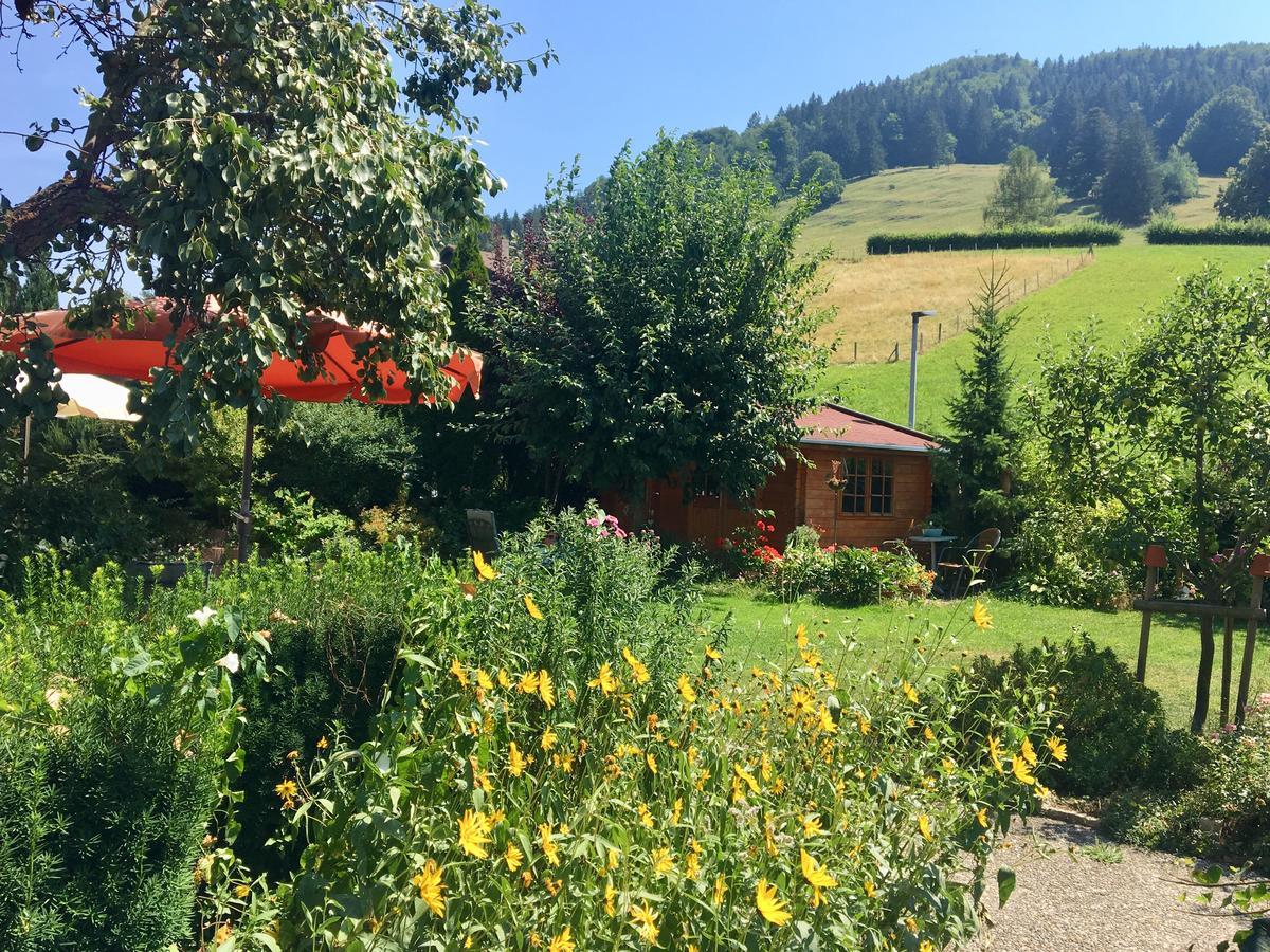 Sonnenhof - Ferienwohnung Oberstaufen Exteriör bild