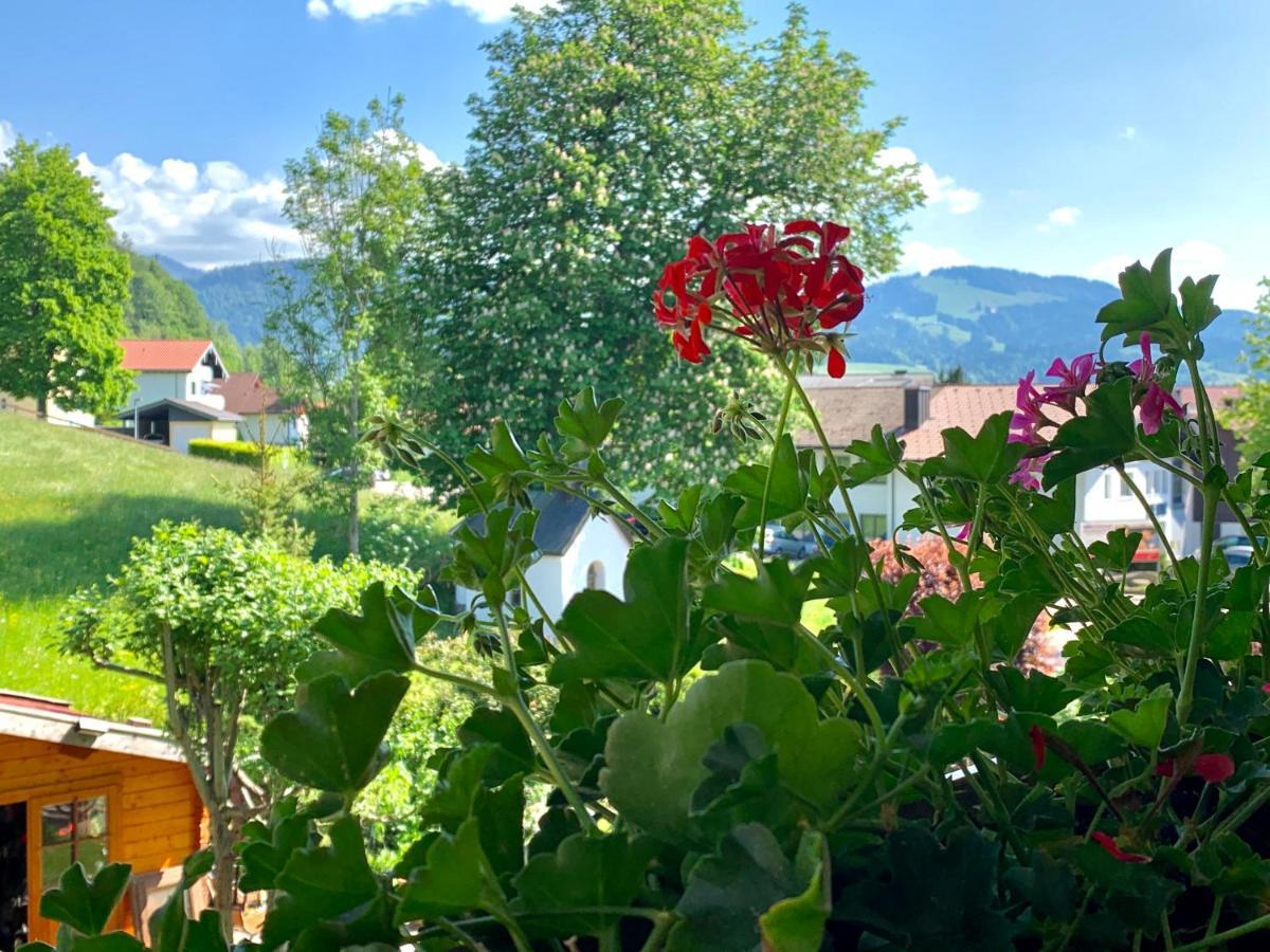 Sonnenhof - Ferienwohnung Oberstaufen Exteriör bild